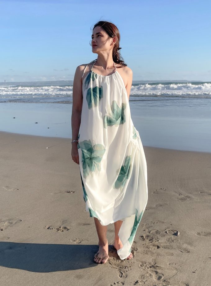 Alix Floral Gathered Dress