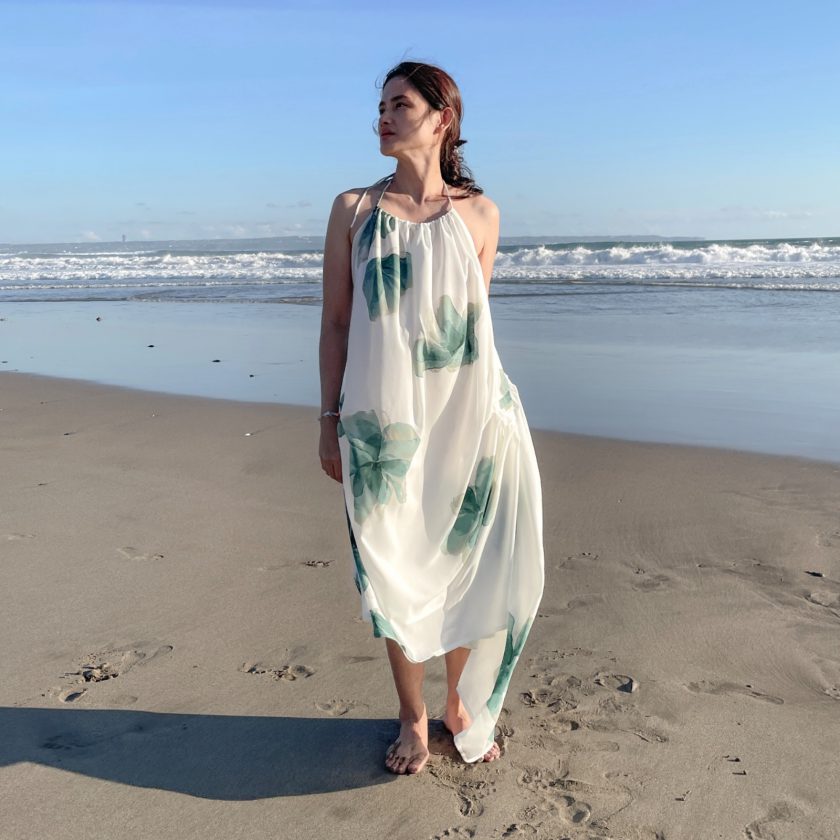 Alix Floral Gathered Dress