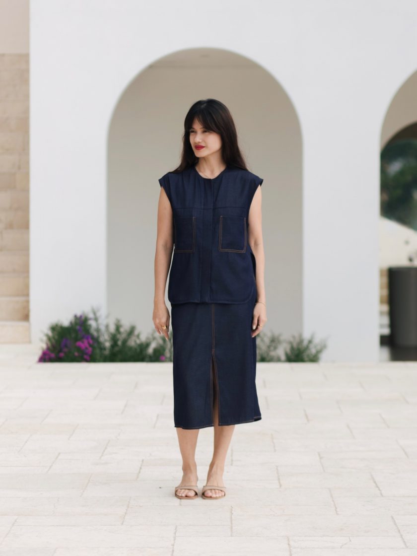 Cecilia Denim Top - Image 4