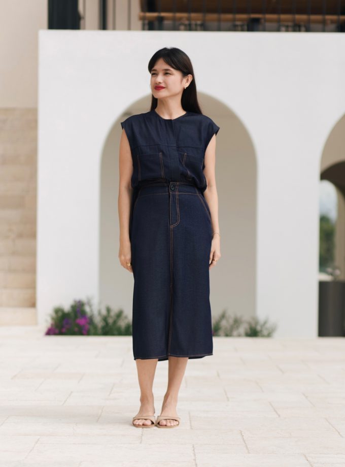 Cecilia Denim Skirt
